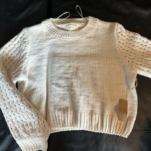 Cropped sweater